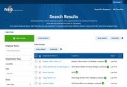 NDLE Search Results Screen - Built by Modern Signal, Web Development & Web Design